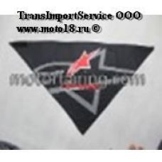 Платок мото/скутер ГРАФИКА (треугольный, сзади на липучке, защита дыхания, ЗВЕЗДА/AlpineSt SA0001