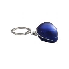 Брелок для ключей "Темно-синий матовый шлем"