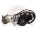 Двигатель скутер Байк 4х такт. GY6-180 (как короткий ") 180 см3 масл. охлаждение