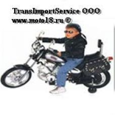 Мотоцикл детский электрический ЧОППЕР, КРУТОЙ (макс скорость 4 кмч, макс вес 40 кг)