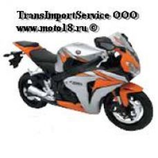 Модель мотоцикла HONDA CBR1000RR 2011, (оранжево-серая) 1:6, (15-5183) (49293)