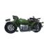 Модель мотоцикла военного с коляской, типа BMW/MZ/УРАЛ, 29х22х16 см