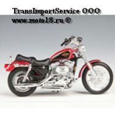 Модель мотоцикла Ротстер В9 (черно-красный с хромированными элементами) 1:18