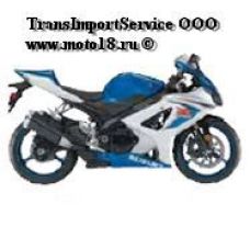 Модель мотоцикла SUZUKI GSX-R1000 2008, (бело-синяя) 1:12 (15-5097/31106)