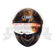 Шлем интеграл YM-826 "YAMAPA", размер XL, ( ВИЗОР + внутренние солнцезащ. ОЧКИ ) (НОВИНКА !)