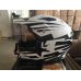 Шлем кроссовый SHIRO MX-734 BRAVO, размер XL, (красный/белый, черный/белый)