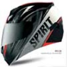 Шлем интеграл SHIRO SH-821 SPIRIT, размер L, (1уп =6 шт) (черно-красный)