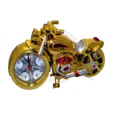 Часы в форме мотоцикла (циферблат в переднем колесе)