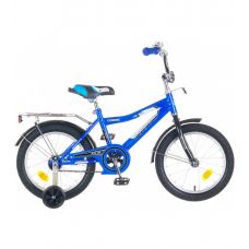 Велосипед 16" NOVATRACK COSMIC (Х50276-К) (тормоз нож., крылья, багажник хром) синий