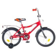 Велосипед 16" NOVATRACK COSMIC (Х50275-К) (тормоз нож., крылья, багажник хром) красный