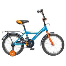 Велосипед 16" NOVATRACK ASTRA (Х60738-К) (1ск,защита А-тип, крылья и багажник хром) синий