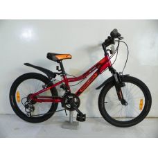 Велосипед 20" NOVATRACК ACTION (Х52625-К) (12ск, рама алюм.,Shimano,торм. V-brake) 117067 красный