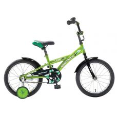 Велосипед 14'' NOVATRACK DELFI (Х44105-К) (1ск,защита А-тип, короткие крылья) 077410 зеленый