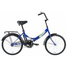 Велосипед 20" FORWARD ALTAIR CITY (складной,1ск, рама 14" сталь, торм.ножной,багаж.) синий