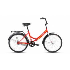 Велосипед 24" FORWARD ALTAIR CITY (складной,1ск,рама 16",ал.обода, багажник, усиленная рама) зеленый
