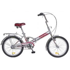 Велосипед 20'' FР-30 NOVATRACK (X52034-1К) (1ск,складной,тормоз нож, широе седло, серый