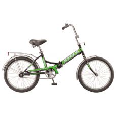 Велосипед 20'' STELS PILOT-410 (складной,1ск,рама сталь15, 13,5 ",торм.ножной,багаж,зв)