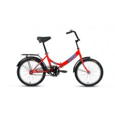 Велосипед 20" FORWARD ALTAIR CITY (складной,1ск, рама 14" сталь, торм.ножной,багаж.) красный