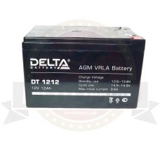 Аккумулятор герметичный 12В 12А/ч AGM (Delta DT 12-12) (150х100х95) (электро квадрик)