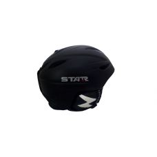 Шлем горнолыжный STAR S3-12 (Шлем с регулируемой вентиляцией и съемной защитой "Черный, матовый")