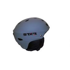 Шлем горнолыжный STAR S1-17 (Шлем с 17 вентиляционными отверстиями "Серый, матовый")